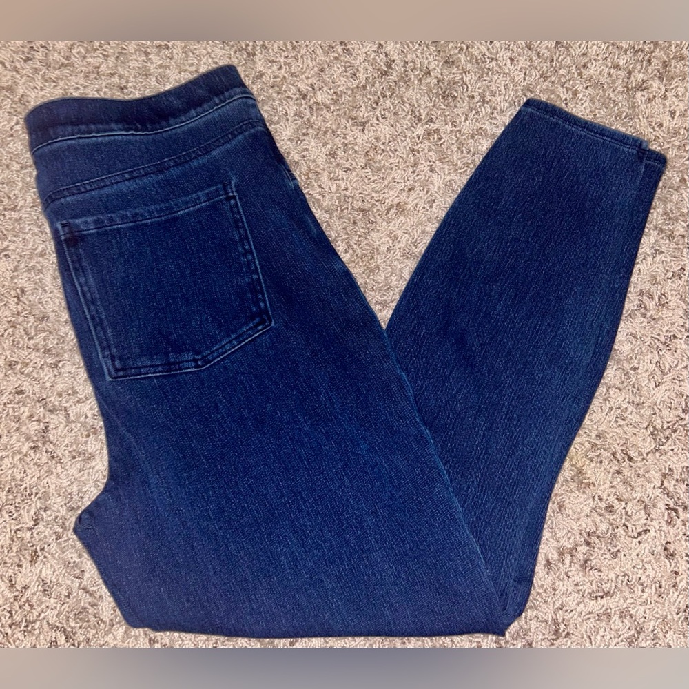 SPANX Dark Blue Women's Skinny Jeggings Size 1X